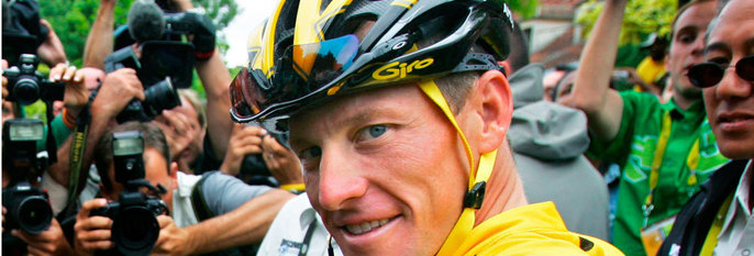 DOP:  Lance Armstrong syklet fort. Nå sier han at han dopet seg.