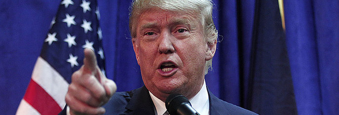  POPULÆR:  Donald Trump er kjent for å være frekk. Likevel kan han bli partiet Republikanernes kandidat til å bli president i USA.