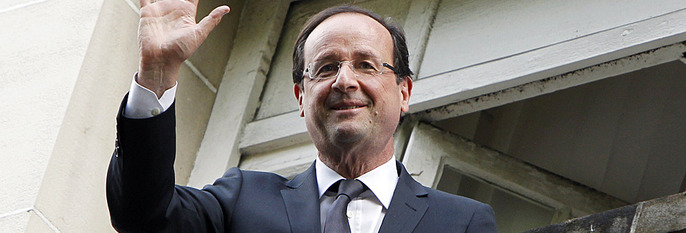  VANT:  François Hollande er valgt til ny president i Frankrike. Han tar over etter Nicolas Sarkozy.