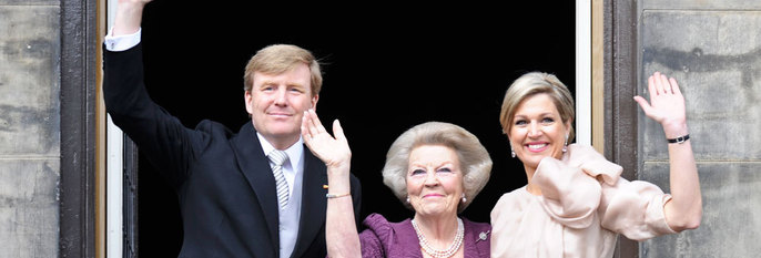 KONGE: Willem-Alexander er ny konge av Nederland. Dronning Beatrix sluttet tirsdag.