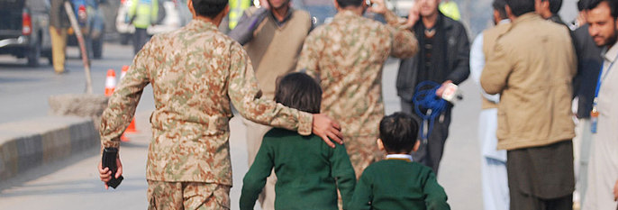  TERROR:  132 barn ble drept på en skole i Pakistan. Terrorgruppa Taliban angrep skolen.