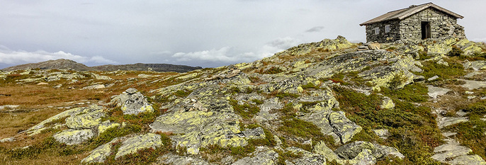 POPULÆRT: Rekordmange har besøkt hytter på fjellet i Norge i sommer.