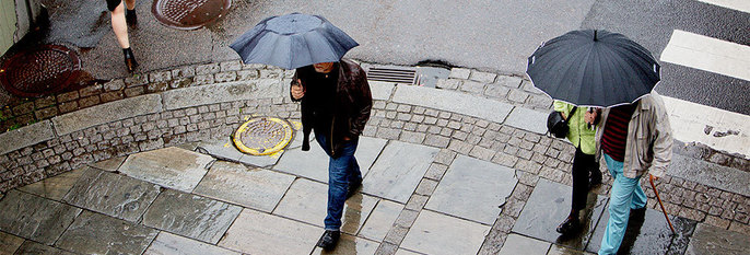 Norge får mer regn