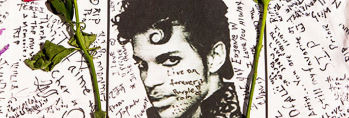  STJERNE:  Sangeren Prince var en av verdens største artister. Nå er han død. Hele verden sørger over ham.