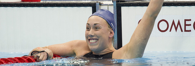 FAVORITT: Sarah Louise Rung skal svømme for Norge i OL for funksjonshemmede. Hun håper å vinne flere gullmedaljer.