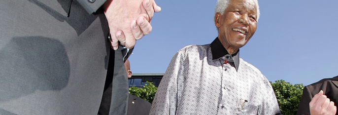 SJUK: Nelson Mandela er veldig sjuk.